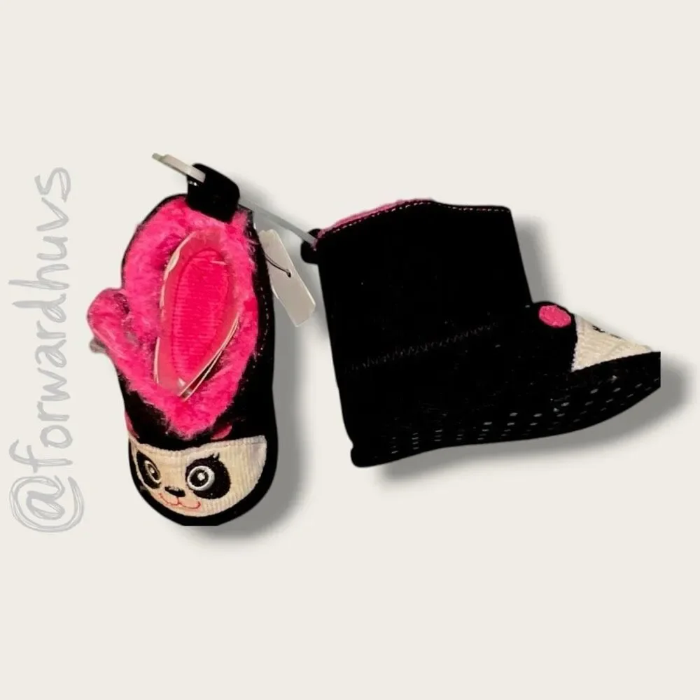 Rising Star Panda Baby Boots – Size 1 (3–6M)